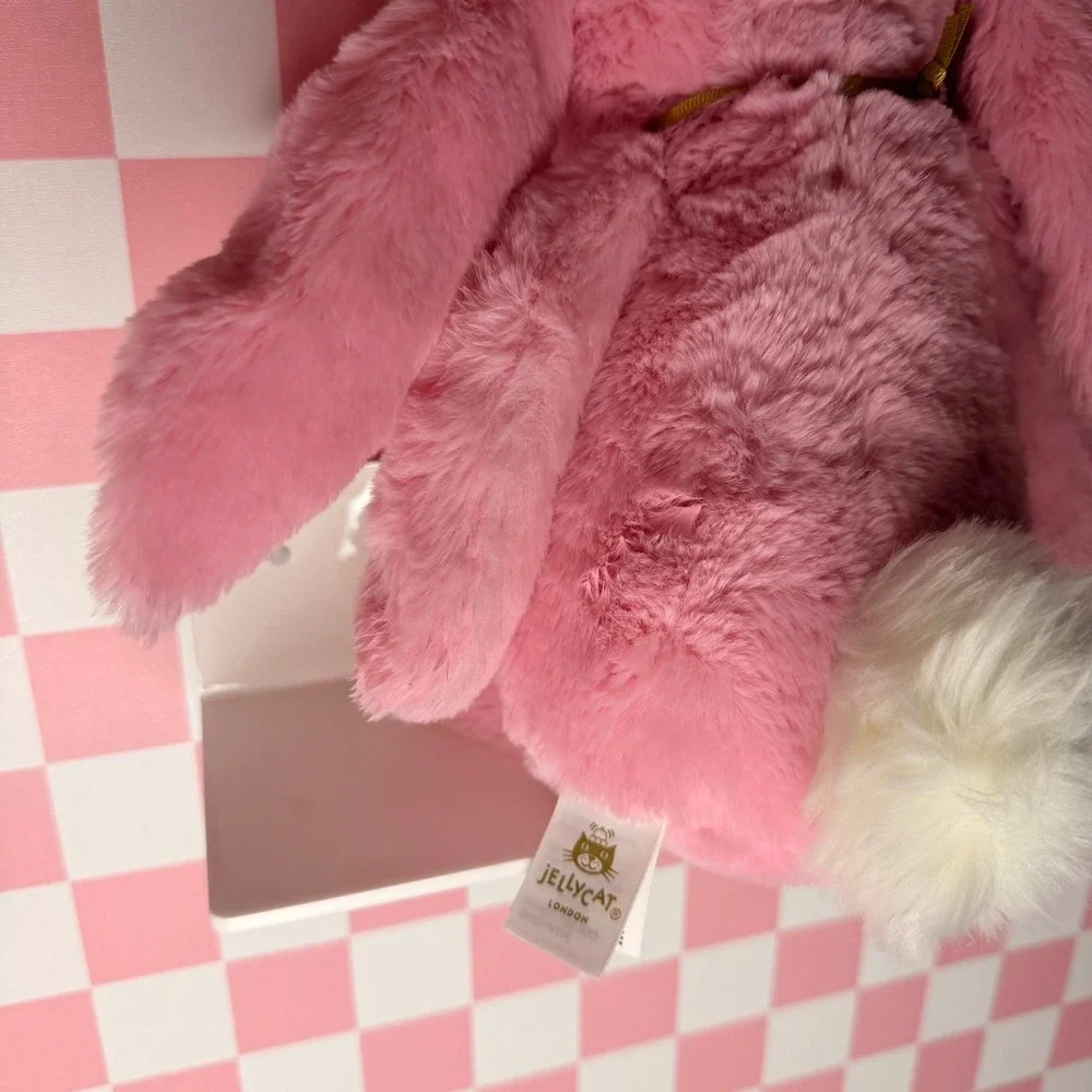 Authentic❤️ Jellycat Beijing‎ Limited Edition Blushkin Blossom Luxe Bunny NWT